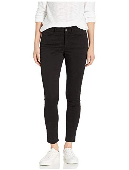 Daily Ritual Women's Standard Stretch Sateen Skinny-fit Pant