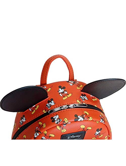 Loungefly x Disney Mickey 3D applique Ears Mini Backpack Standard