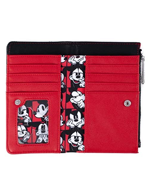 Loungefly Disney Mickey Mouse Quilted Cosplay Wallet