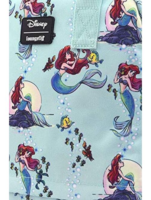 Loungefly Ariel Little Mermaid Nylon Square Backpack