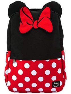 Minnie Mouse Cosplay Square Nylon Backpack (Multi)