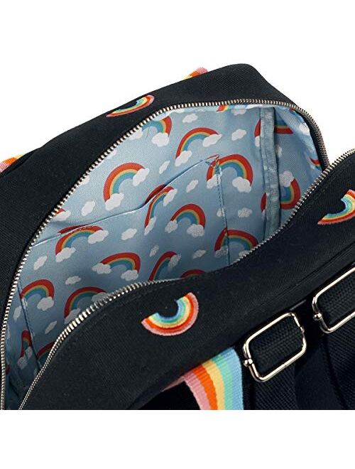 Loungefly Pride Canvas Rainbows Mini Backpack
