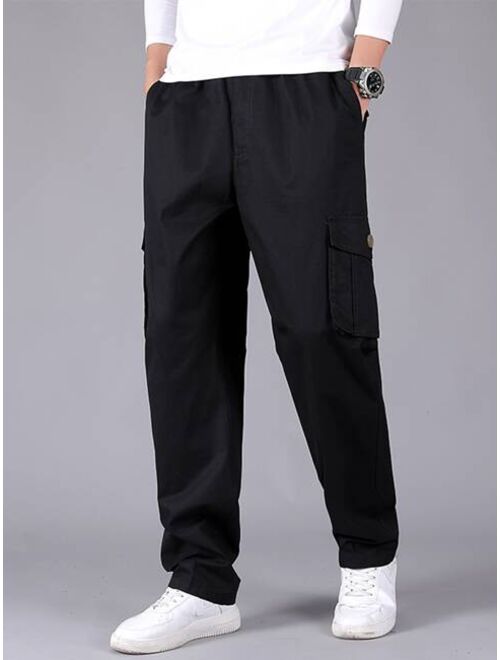 Buy Shein Men Flap Pocket Cargo Pants online Topofstyle