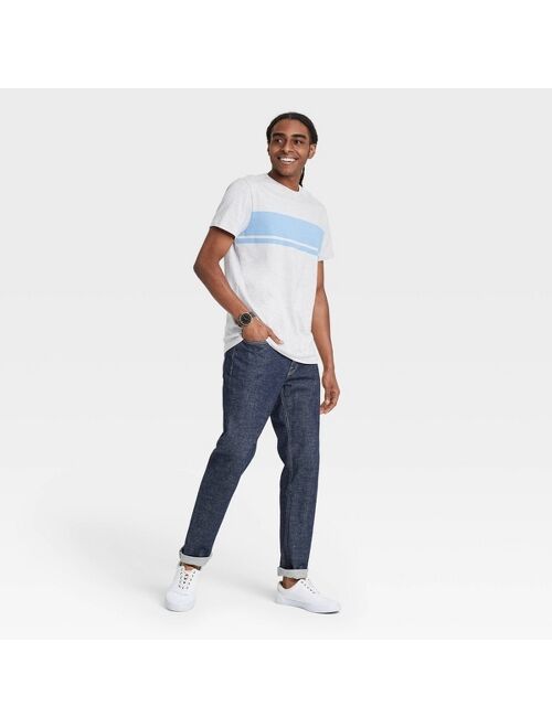 Men's Standard Fit Crewneck Short Sleeve T-Shirt - Goodfellow & Co™