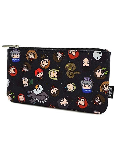 Loungefly Harry Potter Character All Over Print Cosmetic Pouch Bag