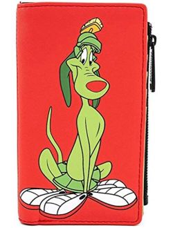 x Looney Tunes K-9 Flap Wallet, Red, One Size