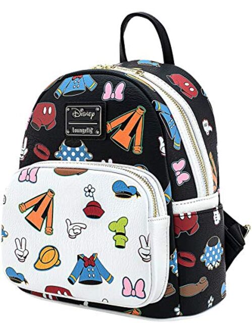 Loungefly X Disney Sensational 6 Outfits AOP Mini Backpack