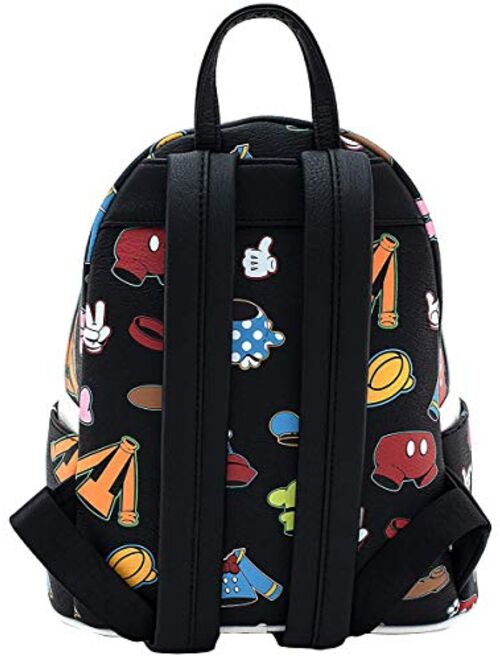Loungefly X Disney Sensational 6 Outfits AOP Mini Backpack