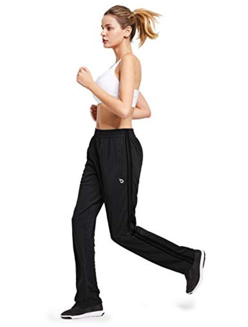 BALEAF Women's Cotton Sweatpants Running Jogger Pants Sport Athletic Track Pants Casual Hiking Pockets 