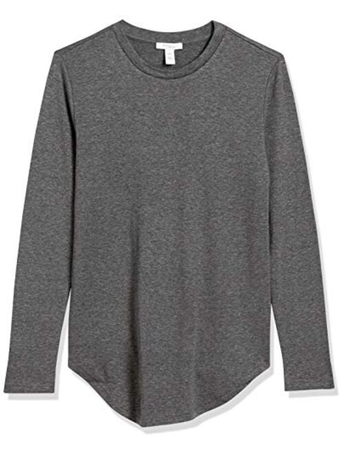 Amazon Brand - Daily Ritual Women's Cotton Modal Stretch Slub 3/4-sleeve Tunic