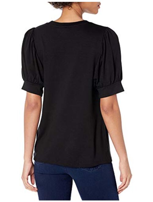 Amazon Brand - Daily Ritual Women's Supersoft Terry Puff-Sleeve Top