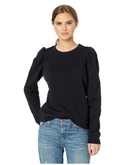 Women's Puff Shoulder Sweatshirt Top
