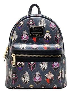 X Disney LASR Exclusive Villains Stained Glass Mini Backpack