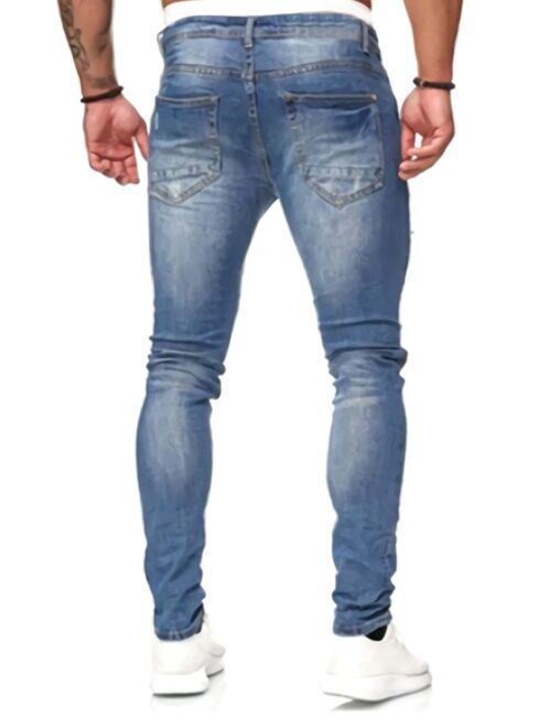 Shein Men Ripped Slant Pocket Jeans