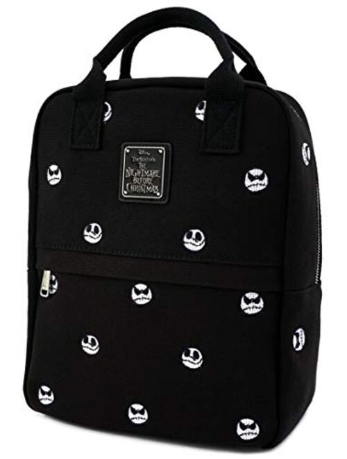 Loungefly x Nightmare Before Christmas Jack Skellington Embroidered Canvas Backpack