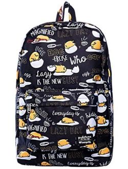 x Gudetama Editorial Lazy Allover-Print Nylon Backpack (One Size, Multicolored)