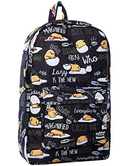 Loungefly x Gudetama Editorial Lazy Allover-Print Nylon Backpack (One Size, Multicolored)