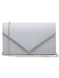 Women Glistening Clutches Handbags Evening Bags Wedding Purses Cocktail Prom Party Clutches