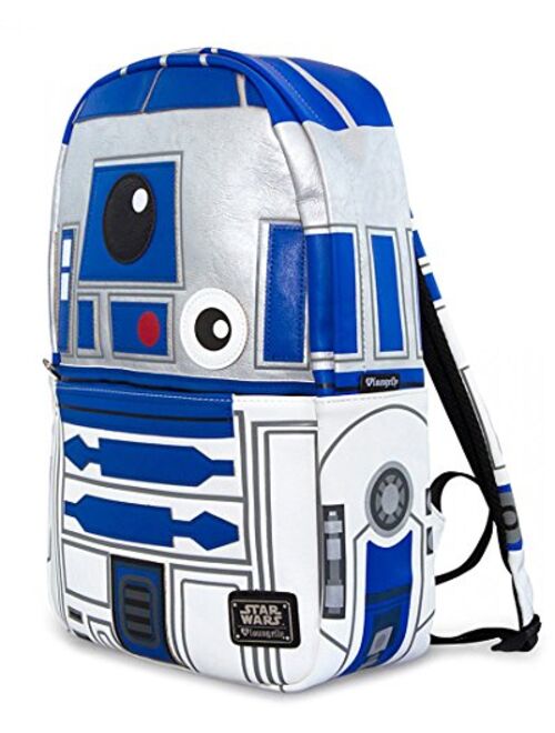 Loungefly Unisex Adult Star Wars R2D2 Faux Leather Backpack Standard