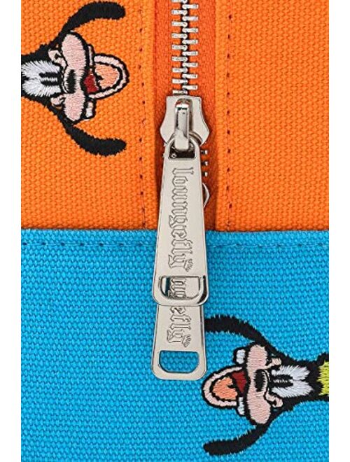 Loungefly x Disney Goofy Canvas Mini Backpack (Multicolor, One Size)