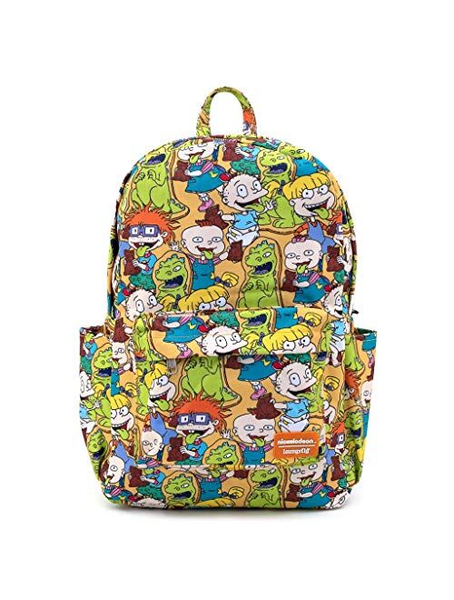 Loungefly x Nickelodeon Rugrats AOP Nylon Backpack, Multi, Medium