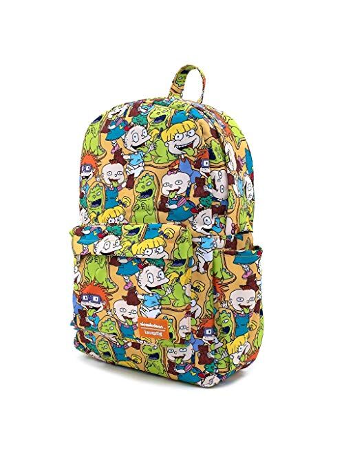 Loungefly x Nickelodeon Rugrats AOP Nylon Backpack, Multi, Medium