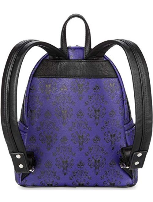 Disney Parks Haunted Mansion Wallpaper Loungefly Backpack