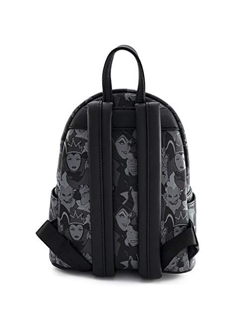 Loungefly Disney Villains Debossed Mini Backpack