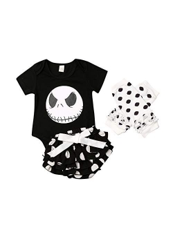 Infant Baby Girls Orangnic Cotton Ruffled Sleeve Bodysuit Tops   Floral Shorts Baby Girl Clothes Set