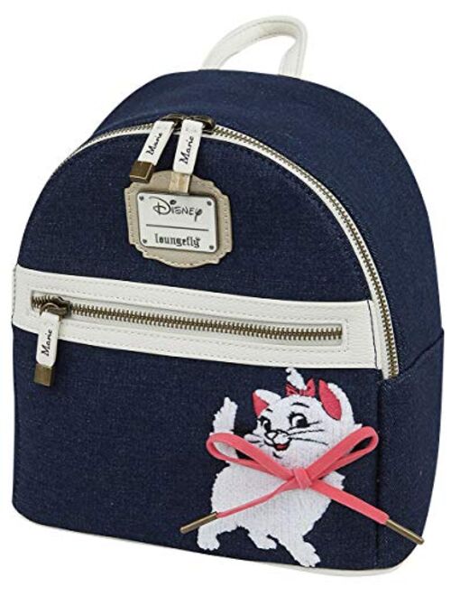 Loungefly Disney Aristocats Marie Denim Mini Backpack
