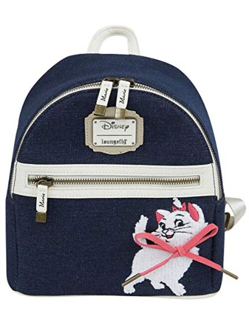 Loungefly Disney Aristocats Marie Denim Mini Backpack