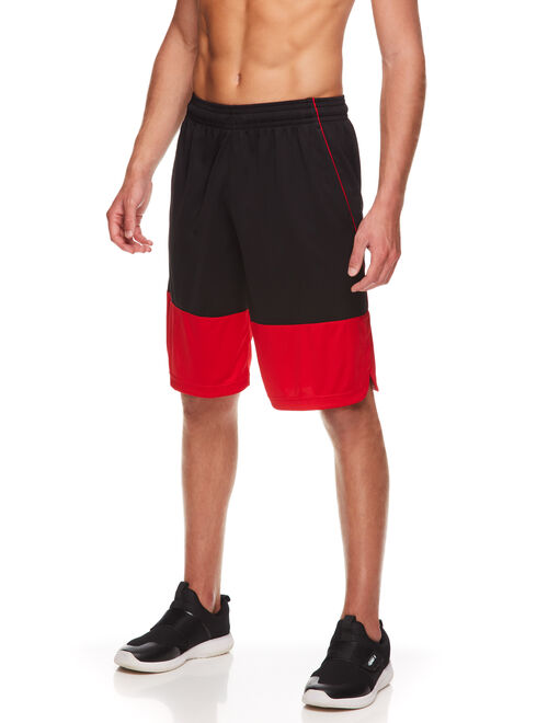 AND1 Men's Lane Line Basketball Shorts, up to 3XL