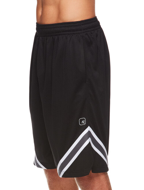 AND1 Men's Bounce Pass Basketball Shorts, up to 3XL
