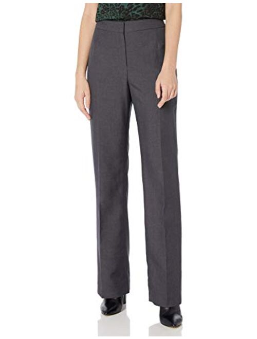 Le Suit Women's 2 Button Notch Collar Melange Pant Suit