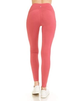 Women's High Waisted Premium Active Pocket Yoga Leggings Pants