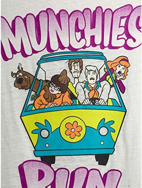 Secret Treasures Women's Scooby Doo Munchies Run 3 Piece Short Pajama Set