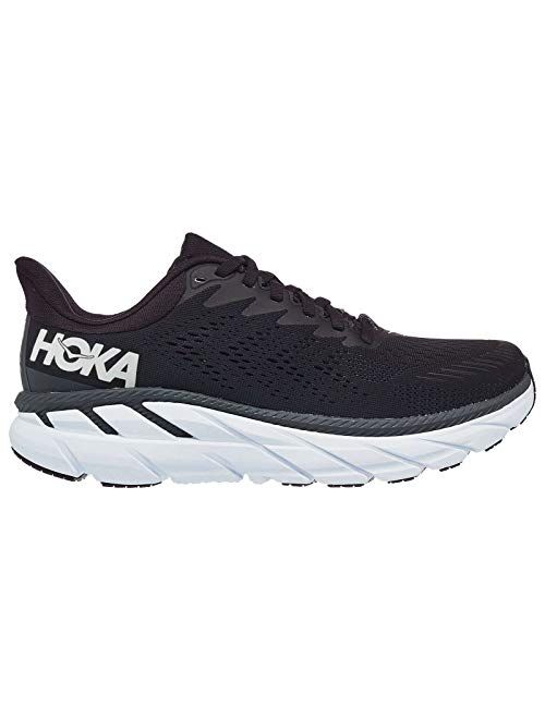 HOKA ONE ONE Womens Clifton 7 Wide Textile Synthetic Trainers