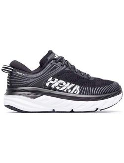 Women's Bondi 7 Running Shoe, Black/White