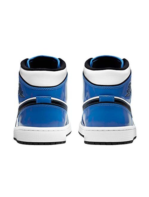 Jordan Men's 1 Mid SE Signal Blue/Black-White (DD6834 402) -