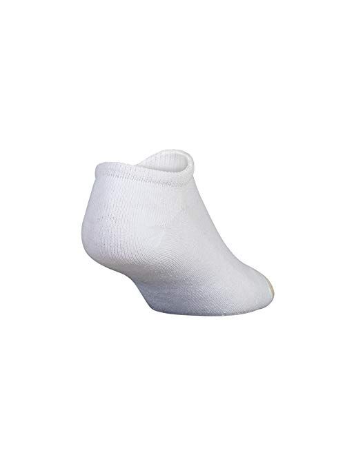 Gold Toe Men's Cotton Cushion No Show Liner Socks, 6 Pairs