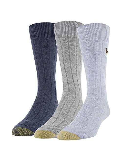 Gold Toe Men's Hampton Socks, 3 Pairs