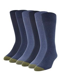 mens Stanton Crew Socks, 6 Pairs