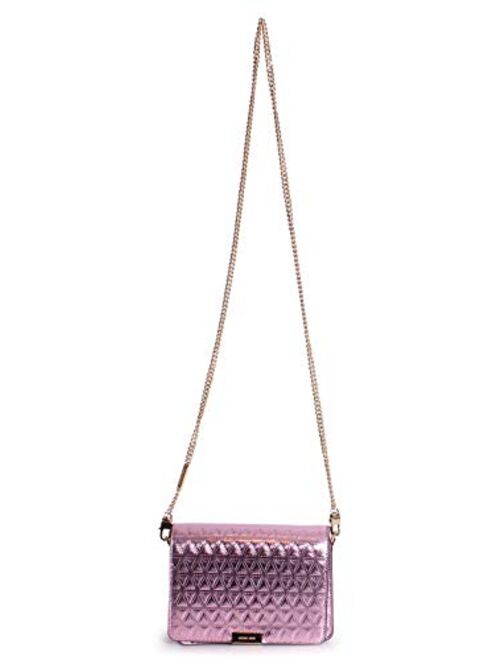 Buy Michael Kors Jade Medium Gusset Clutch Handbag in Soft Pink 