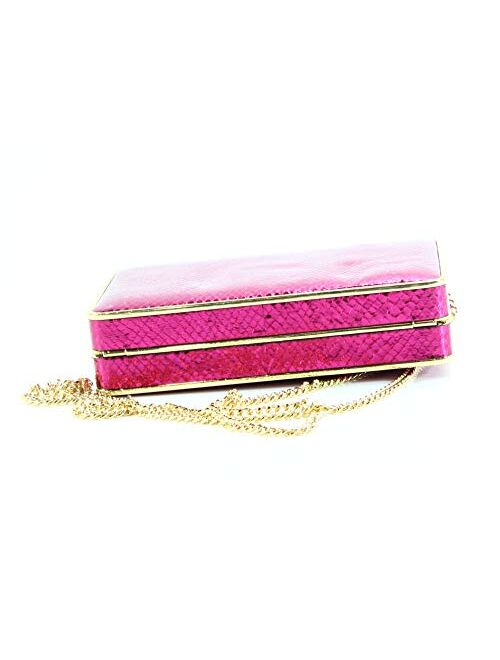 Michael Kors Jade Medium Gusset Clutch Handbag in Soft Pink
