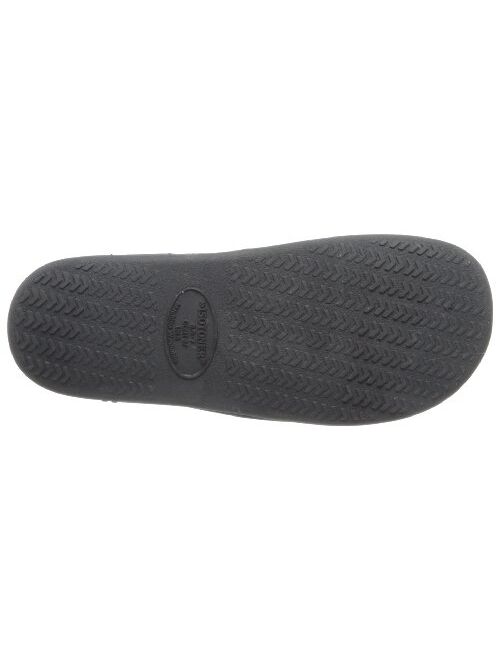 isotoner Women's Microterry Slide Slipper with Satin Trim