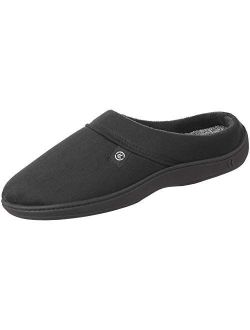 Men's Open Back Slipper with Memory Foam and Arch Support Indoor/Outdoor Sole