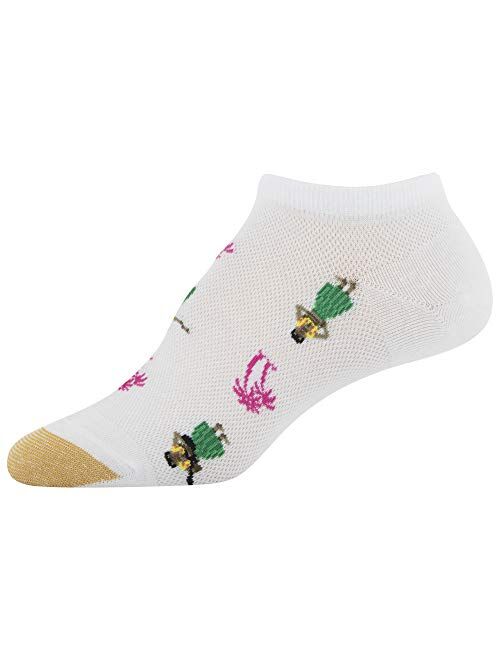 Gold Toe Women's Mesh Island No Show Socks