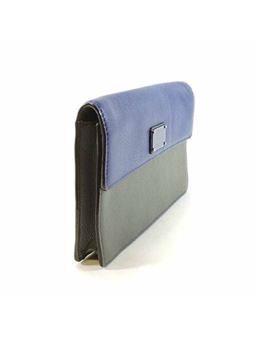 Marc by Marc Jacobs Nifty Gifty Colorblock Jemma Clutch, Scuba Blue MSRP $228