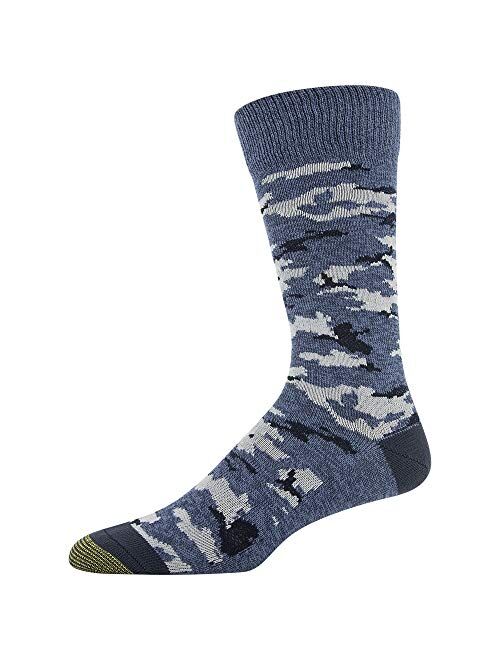 Gold Toe Men's Lodge Sustainable Crew Socks, 2 Pairs