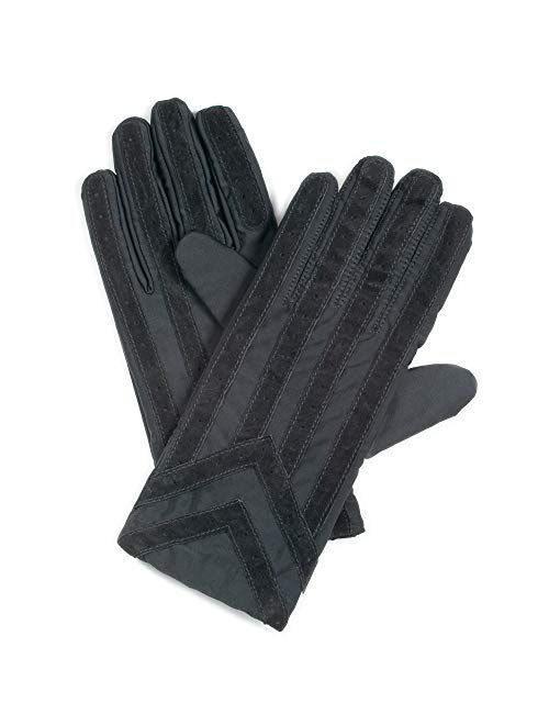 isotoner Signature Men's Gloves, Spandex Stretch with Warm Knit Lining